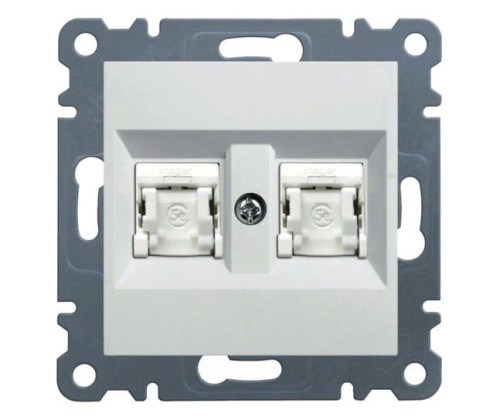 lumina Gniazdo komputerowe podwójne RJ45 kat.5e FTP, biały WL2140 Intense Passion Soul HAGER POLO