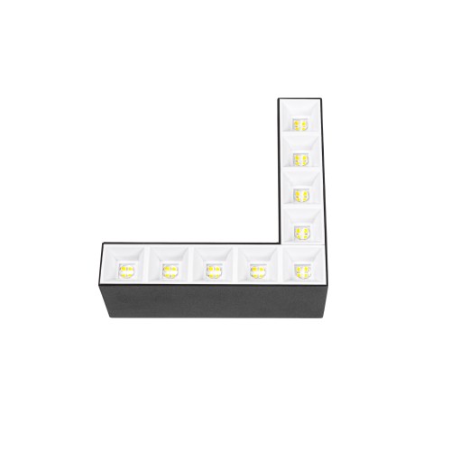 ALLDAY INSPIRE ELEMENTS L DARK LIGHT 50st Biały 940 8W 230V Czarny WOJP07700 SPECTRUM LED