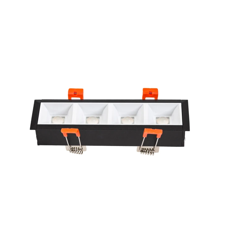 MINI16 ALLDAY INSPIRE IN DARK LIGHT 80st Biały 840 10W 230V 160mm Czarny WOJP07737 SPECTRUM LED