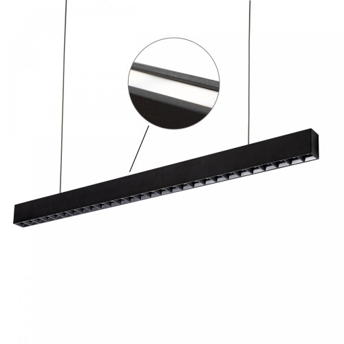 ALLDAY INSPIRE TWO SIDES DARK LIGHT 50st Czarny 830 76W 230V 1680mm Czarny DALI WOJP07762 SPECTRUM LED