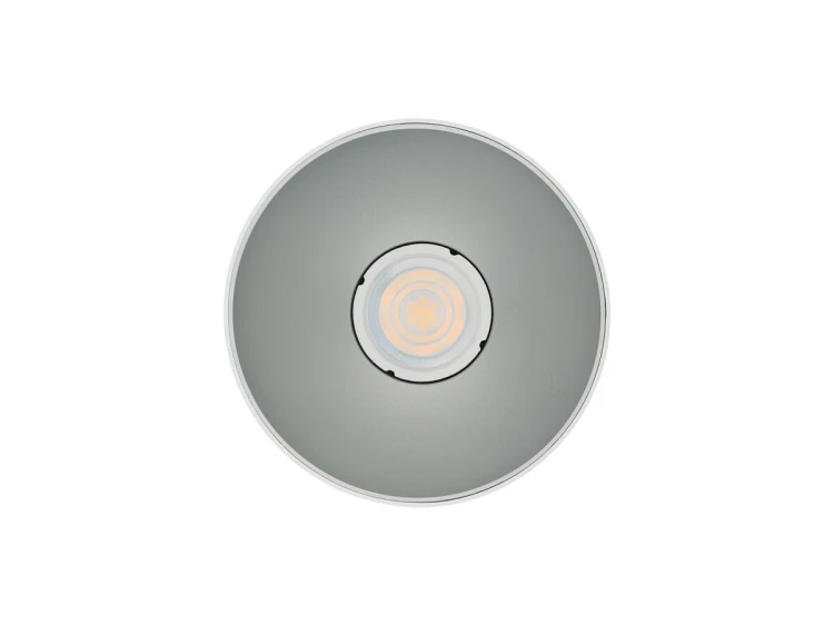 Natynkowa oprawa sufitowa lampa punktowa POINT TONE WHITE/SILVER 8220 NOWODVORSKI Lighting GU10 spot natynkowa nowoczesna oświetleniowa biała biało srebrna Inspiracje Premium