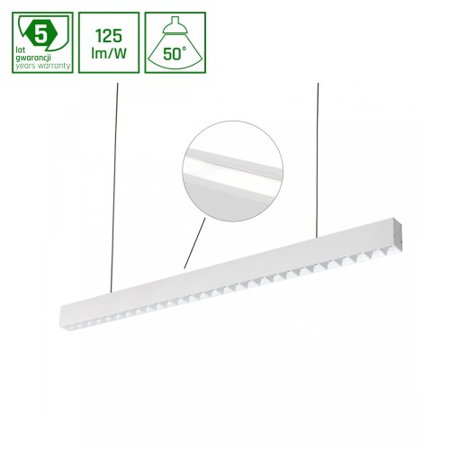 ALLDAY INSPIRE TWO SIDES DARK LIGHT 50st Biały 940 47W 230V 1120mm Biały DIM WOJP07861 SPECTRUM LED