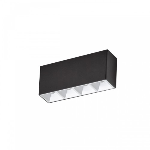 MINI28 ALLDAY INSPIRE ONE DARK LIGHT 80st Biały 830 17W 230V 280mm Czarny WOJP07886 SPECTRUM LED