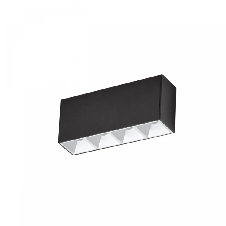 MINI28 ALLDAY INSPIRE ONE DARK LIGHT 80st Biały 830 17W 230V 280mm Czarny WOJP07886 SPECTRUM LED