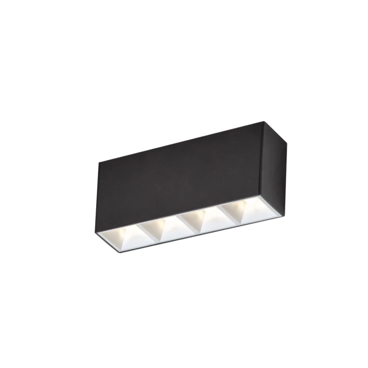 MINI28 ALLDAY INSPIRE ONE DARK LIGHT 80st Biały 830 17W 230V 280mm Czarny WOJP07886 SPECTRUM LED