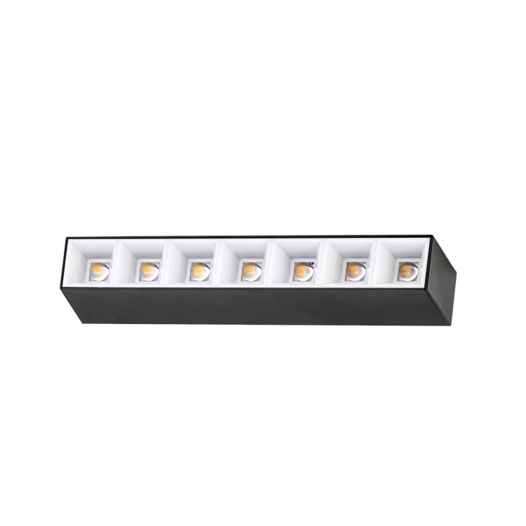 MINI28 ALLDAY INSPIRE ONE DARK LIGHT 80st Biały 830 17W 230V 280mm Czarny WOJP07886 SPECTRUM LED