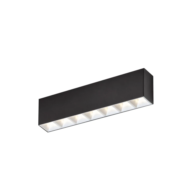 MINI28 ALLDAY INSPIRE ONE DARK LIGHT 80st Biały 830 17W 230V 280mm Czarny WOJP07886 SPECTRUM LED