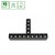 ALLDAY INSPIRE ELEMENTS T DARK LIGHT 80st Czarny 940 15W 230V Czarny WOJP07897 SPECTRUM LED
