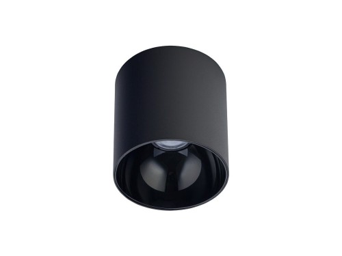 Natynkowa oprawa sufitowa lampa punktowa POINT TONE BLACK/BLACK 8225 NOWODVORSKI Lighting GU10 spot natynkowa nowoczesna oświetleniowa czarna czarny Inspiracje Premium