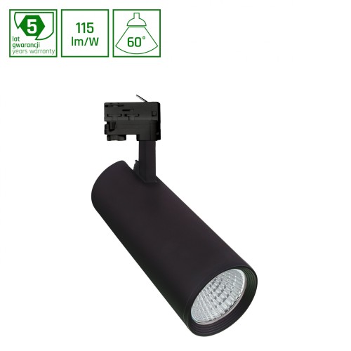 MDR BRANTA 830 40W 230V 60st Black WOJP07993 SPECTRUM LED