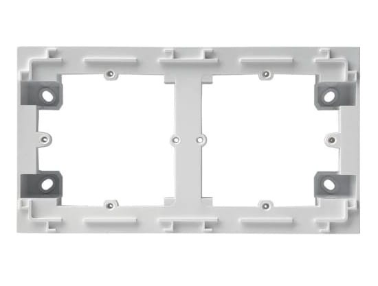 lumina intense Adapter natynkowy 2-krotny, biały WL5820 HAGER POLO