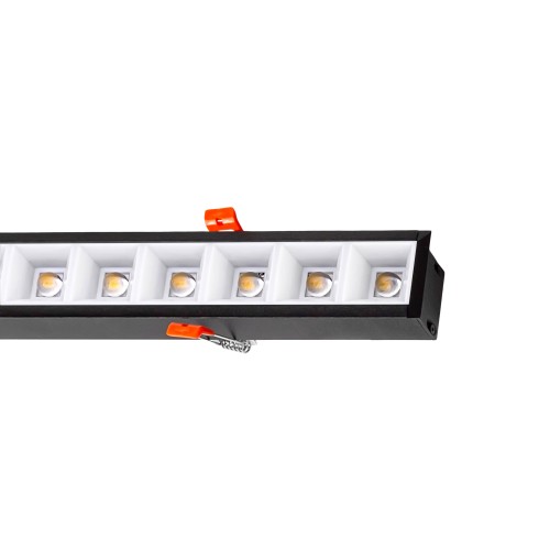 ALLDAY INSPIRE IN DARK LIGHT 80st Biały 830 17W 230V 560mm Czarny WOJP08092 SPECTRUM LED