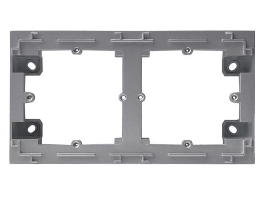 lumina intense Adapter natynkowy 2-krotny, srebrny WL5822 HAGER POLO