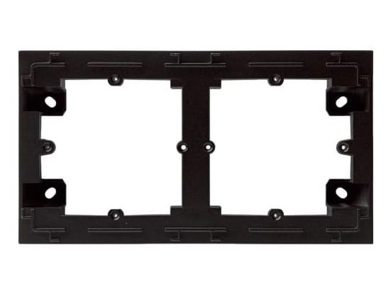 lumina intense Adapter natynkowy 2-krotny, czarny WL5823 HAGER POLO