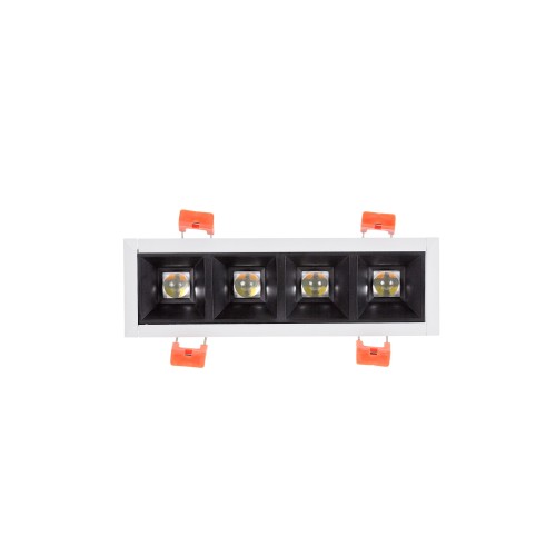 MINI16 ALLDAY INSPIRE IN DARK LIGHT 50st Czarny 940 10W 230V 160mm Biały WOJP08100 SPECTRUM LED