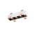 MINI16 ALLDAY INSPIRE IN DARK LIGHT 50st Czarny 940 10W 230V 160mm Biały WOJP08100 SPECTRUM LED