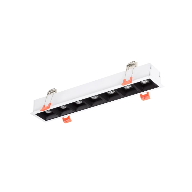 MINI16 ALLDAY INSPIRE IN DARK LIGHT 50st Czarny 940 10W 230V 160mm Biały WOJP08100 SPECTRUM LED