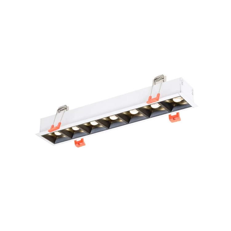 MINI16 ALLDAY INSPIRE IN DARK LIGHT 50st Czarny 940 10W 230V 160mm Biały WOJP08100 SPECTRUM LED