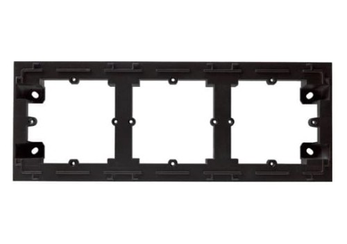 lumina intense Adapter natynkowy 3-krotny, czarny WL5833 HAGER POLO