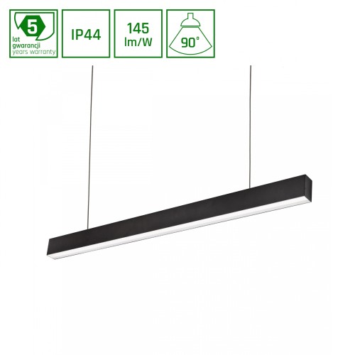 ALLDAY INSPIRE ONE 840 17W 230V 560mm 90st Czarny DALI WOJP08138 SPECTRUM LED