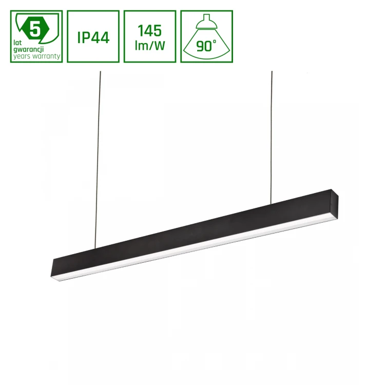 ALLDAY INSPIRE ONE 840 17W 230V 560mm 90st Czarny DALI WOJP08138 SPECTRUM LED