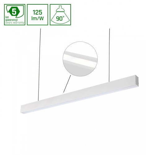 ALLDAY INSPIRE TWO SIDES 940 39W 230V 1120mm 90st Biały WOJP08226 SPECTRUM LED