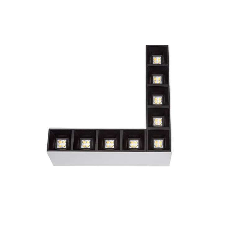 ALLDAY INSPIRE ELEMENTS L DARK LIGHT 50st Czarny 840 8W 230V Biały DIM WOJP09651 SPECTRUM LED