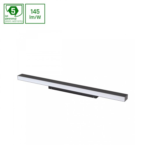ALLDAY INSPIRE ONE Kinkiet IP44 840 30W 230V 1120mm 115st Czarny CZUJNIK WOJP09685 SPECTRUM LED