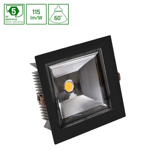CEL SARGASA 930 27W 230V 60st Black WOJP09731 SPECTRUM LED