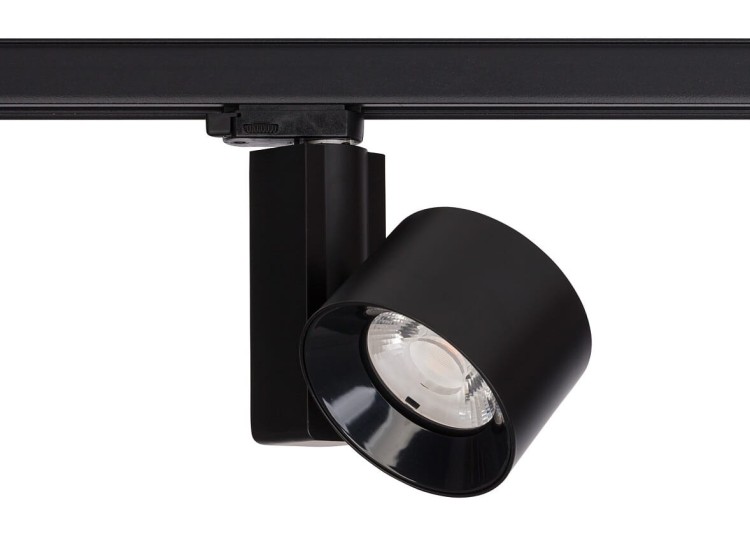 Lampa szynowa Reflektor szynowy trójfazowa CTLS NEA LED 8750 NOWODVORSKI Lighting 30W 4000K Loft nowoczesna 3 fazowa 3F sufitowa ścienna oświetlenie szynowe 230V szynoprzewodu barwa dzienna neutralna czarna Inspiracje Premium
