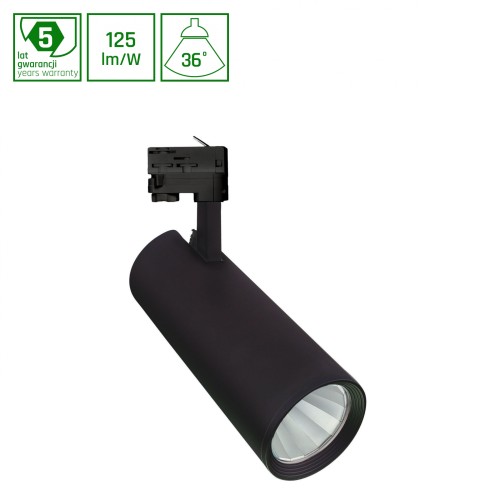 MDR BRANTA LUX 840 40W 230V 36st Black DIM WOJP10568 SPECTRUM LED