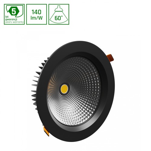CEL VIRGA 2 830 8W 230V 60DEG BLACK WOJP11285 SPECTRUM LED