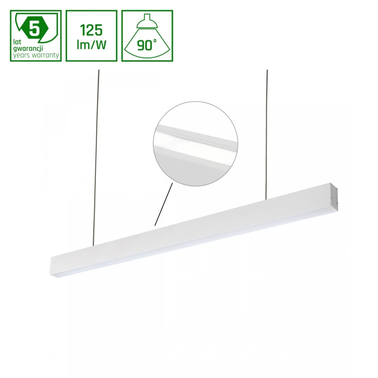 ALLDAY INSPIRE TWO SIDES 940 47W 230V 1120mm 90st Biały DALI WOJP11372 SPECTRUM LED