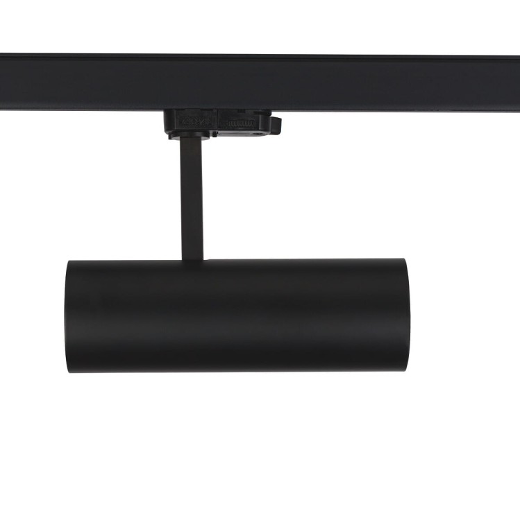 Lampa szynowa Reflektor szynowy trójfazowa CTLS MILO LED 8760 NOWODVORSKI Lighting 25W 3000K Loft nowoczesna 3 fazowa 3F sufitowa ścienna oświetlenie szynowe 230V szynoprzewodu barwa ciepła ciepłobiała czarna czarny Inspiracje Premium