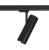 Lampa szynowa Reflektor szynowy trójfazowa CTLS MILO LED 8760 NOWODVORSKI Lighting 25W 3000K Loft nowoczesna 3 fazowa 3F sufitowa ścienna oświetlenie szynowe 230V szynoprzewodu barwa ciepła ciepłobiała czarna czarny Inspiracje Premium