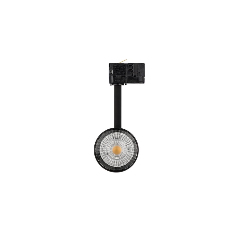 Lampa szynowa Reflektor szynowy trójfazowa CTLS MILO LED 8760 NOWODVORSKI Lighting 25W 3000K Loft nowoczesna 3 fazowa 3F sufitowa ścienna oświetlenie szynowe 230V szynoprzewodu barwa ciepła ciepłobiała czarna czarny Inspiracje Premium