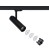 Lampa szynowa Reflektor szynowy trójfazowa CTLS MILO LED 8760 NOWODVORSKI Lighting 25W 3000K Loft nowoczesna 3 fazowa 3F sufitowa ścienna oświetlenie szynowe 230V szynoprzewodu barwa ciepła ciepłobiała czarna czarny Inspiracje Premium