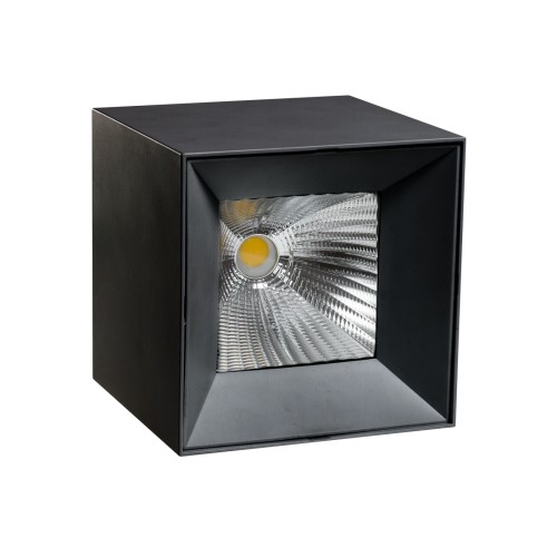 CEL ZOSMA 4 SQUARE 830 19W 230V 40st Black WOJP11392 SPECTRUM LED