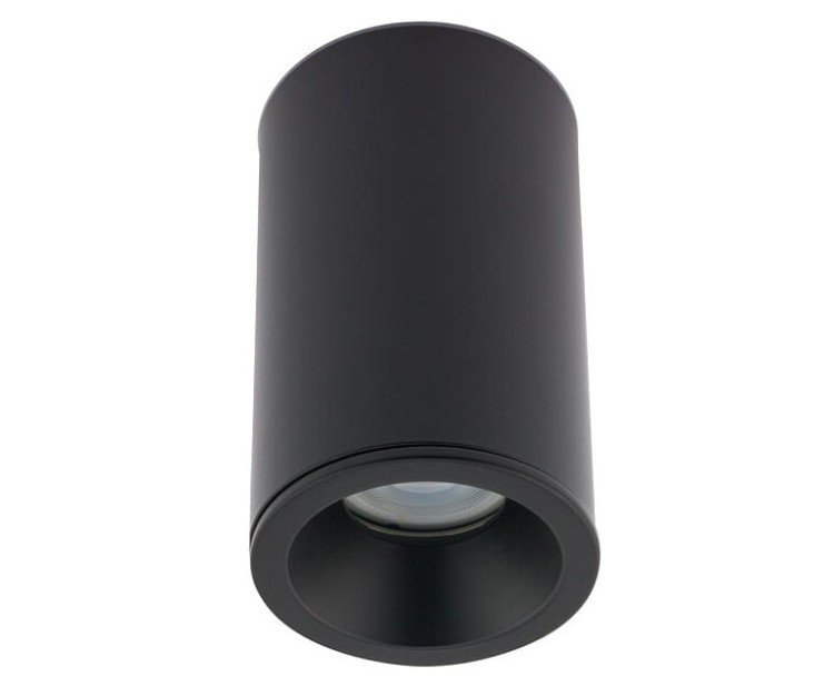 Sufitowa oprawa lampa punktowa ALPHA BLACK GU10 8363 NOWODVORSKI Lighting tuba spot natynkowa nowoczesna oświetleniowa czarna czarny Inspiracje Premium