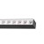 ALLDAY INSPIRE ONE DARK LIGHT 50st Biały 930 46W 230V 1680mm Czarny DALI WOJP11514 SPECTRUM LED