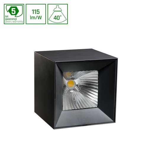 CEL ZOSMA 4 930 27W 230V 40st Black MESH WOJP11600 SPECTRUM LED