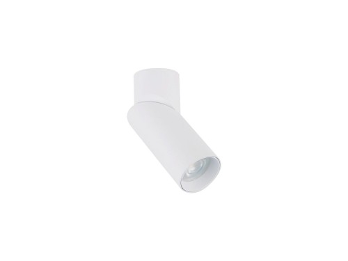 Lampa sufitowa natynkowa Loft INDIA WHITE CG 7858 NOWODVORSKI Lighting 1x GU10 Spot oświetleniowa regulowany reflektorek Industrialna nowoczesna sufitowa metal biała biały Inspiracje Premium