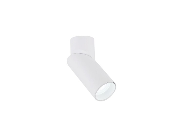 Lampa sufitowa natynkowa Loft INDIA WHITE CG 7858 NOWODVORSKI Lighting 1x GU10 Spot oświetleniowa regulowany reflektorek Industrialna nowoczesna sufitowa metal biała biały Inspiracje Premium
