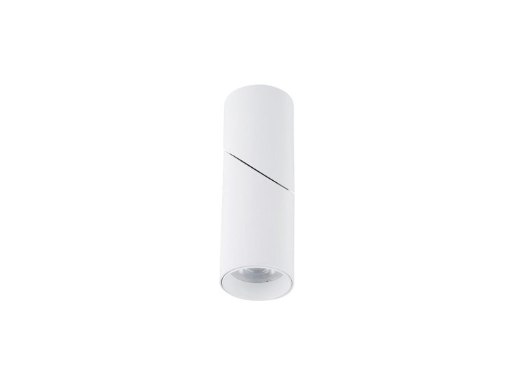 Lampa sufitowa natynkowa Loft INDIA WHITE CG 7858 NOWODVORSKI Lighting 1x GU10 Spot oświetleniowa regulowany reflektorek Industrialna nowoczesna sufitowa metal biała biały Inspiracje Premium