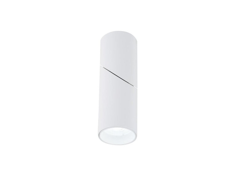 Lampa sufitowa natynkowa Loft INDIA WHITE CG 7858 NOWODVORSKI Lighting 1x GU10 Spot oświetleniowa regulowany reflektorek Industrialna nowoczesna sufitowa metal biała biały Inspiracje Premium