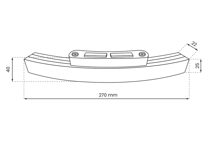 Zasilacz wewnętrzny do szynoprzewodu okrągłego Szyny LED 48V 100W niskonapięciowy System SLIM ROUND MAGNETIC ML8705 Milagro Loft do średnicy 90cm 900mm sufitowy oświetlenie szynowe natynkowa podtynkowa zawieszana magnetycznego ARCHLINES Inspiracje Premium
