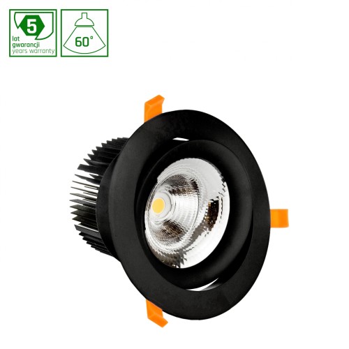 CEL MONA 4 CHEESE 27W 230V 60st Black WOJP06277 SPECTRUM LED