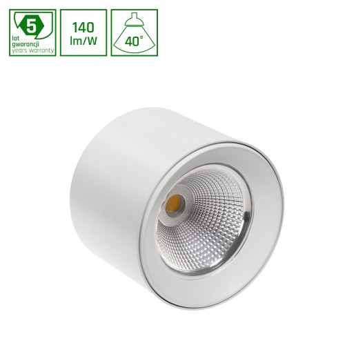 CEL ZOSMA 3 ROUND 830 14W 230V 40st White WOJP06295 SPECTRUM LED
