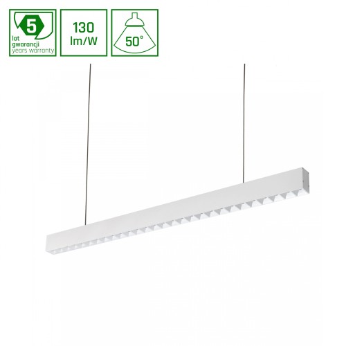 ALLDAY INSPIRE ONE DARK LIGHT 50st Biały TW 30W 230V 1120mm Biały DALI WOJP06532 SPECTRUM LED
