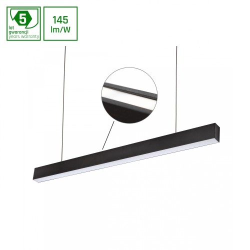 ALLDAY INSPIRE TWO SIDES 840 47W 230V 1120mm 115st Czarny DALI WOJP06567 SPECTRUM LED